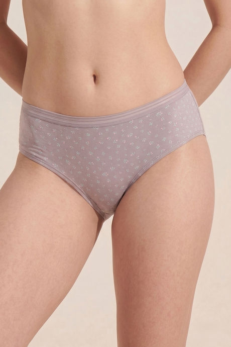 Zivame Regular Rise Full Coverage Hipster Panty (Pack of 3) - Multicolor — image 9